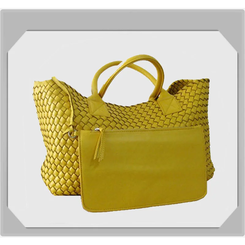 Женские сумки дизайнерские осенние модные классические ручные дуплексные тканые сумки большая сумка Европа Ms. basket портативная посылка