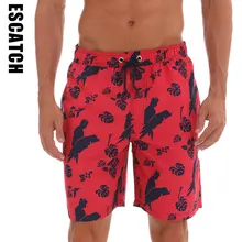 Escatch быстросохнущие пляжные шорты Bermuda MasculinaDe Marca Homme мужские шорты для плавания Шорты Для Бега одежда для плавания для мужчин