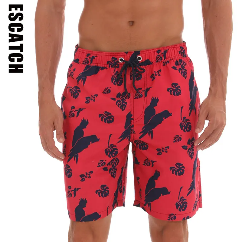 

2020 Escatch Quick Drying Board Shorts Bermuda MasculinaDe Marca Homme Shorts Men Swim trunks Running Shorts Swimwear For Man