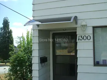

DS100120, depth100cm,width120cm,easy to install DIY polycarbonate canopy,door and window awning