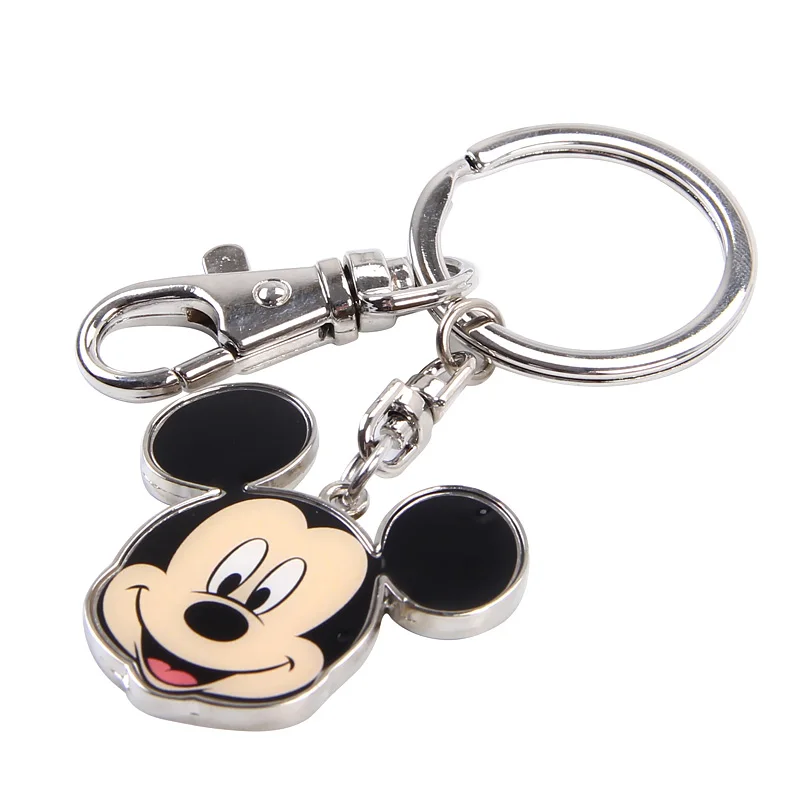 

wholesale 2019 Mickey key chain women men cute cartoon women bag holder men drive key ring gift key wallets parts