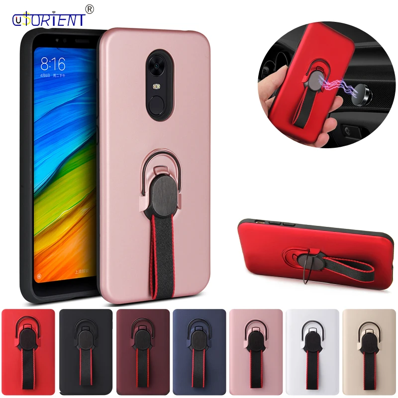 Redmi 5 Plus Armor Case Xiaomi 2 in 1 Hybrid Invisible Stand Cases for Xiomi Xaomi Red Mi Bumper Cover Funda | Мобильные телефоны и