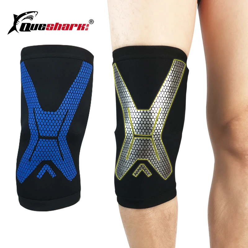 

1PCS Fitness Running Knee Braces Knee Support Elastic EVA Gasket Pads Leg Sleeve Basketball Volleyball Sport Knee Pads