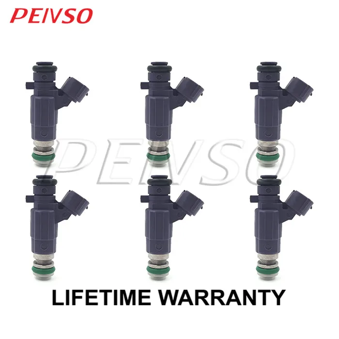 6x 166002y915 Fbjc100 Fuel Injector For Infiniti Fx35 / Fx45 / G35