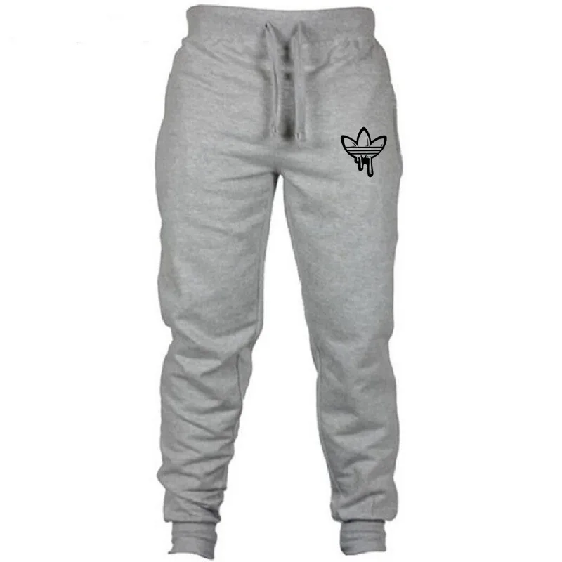 2018 Fall Men's Black doodle Print Trousers Jogger Men's Pants Casual Slim Fit Men's Fitness Sweatpants Big Size wholesale 2018 Fall Men's Black doodle Print Trousers Jogger Men's Pants Casual Slim Fit Men's Fitness Sweatpants Big Size wholesale