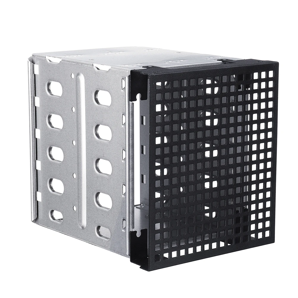 3,5 "до 5x5,25" SATA SAS HDD Cage Rack Жесткий драйвер лоток Caddy с вентилятором