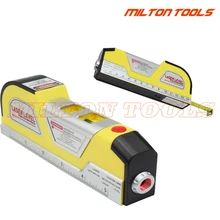 Лазерный спиртовой уровень выравниватель Горизонт Вертикальная поперечная линия рулетка Линейка Заводской магазин