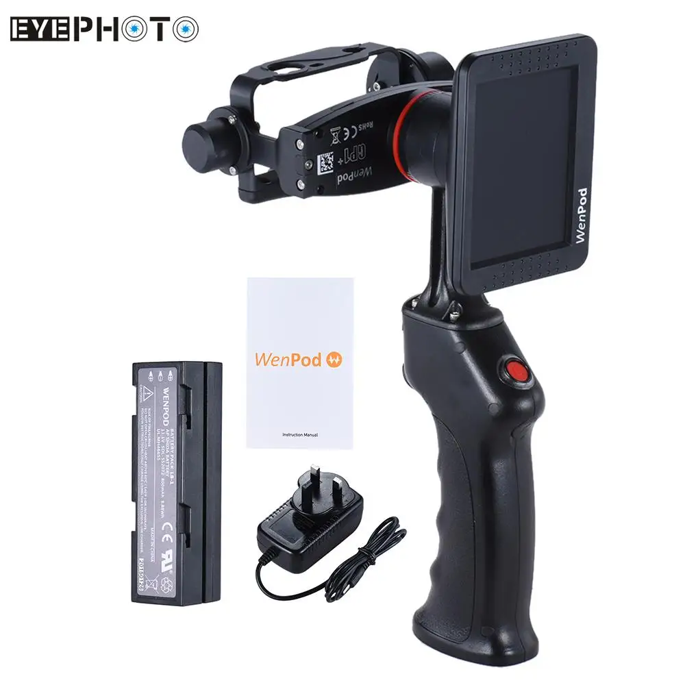 Prix pour GP1 + De Poche Cardan Aventure Caméra Stabilisateur avec 3.5 "LCD Moniteur Intégré pour GoPro Hero 3 3 + 4 Caméras D'action Prix pour GP1 + De Poche Cardan Aventure Caméra Stabilisateur avec 3.5 "LCD Moniteur Intégré pour GoPro Hero 3 3 + 4 Caméras D'action