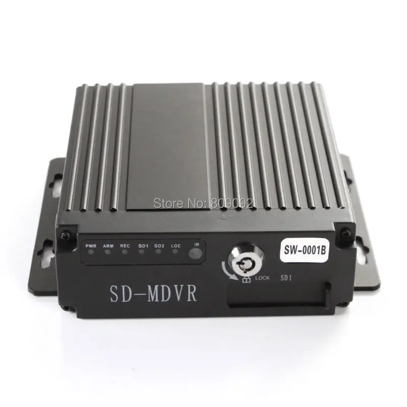 Мини 4CH AHD автомобильный мобильный HD DVR SD 3g gps Wifi видео регистратор в реальном времени ИК пульт дистанционного управления