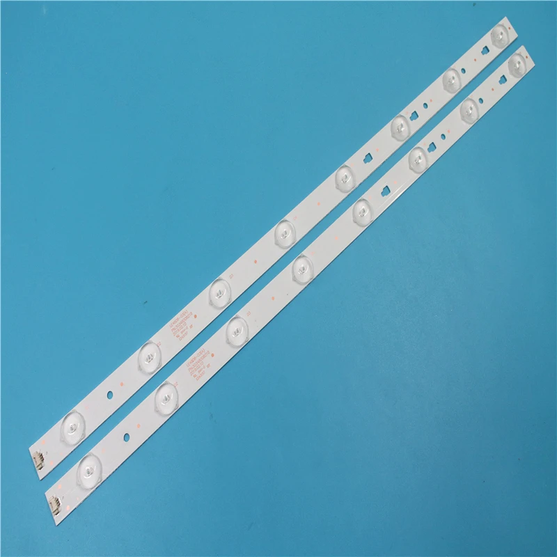 

2Pieces LED Backlight strip 8lamp For Hai er LE48G520N LS48H310G Light Bar LE48D8-03(D) 30348008220 screen LSC480HN10