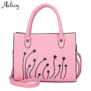 

Aelicy High Quality Handbags Women Bags Designer Printing Leather Shoulder Bag Tote Purse Handbag Messenger Bag Women Vintage