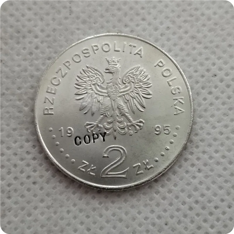 1995 Польша 2 Zlote полный набор из 6 копия монет памятные монеты-копии монет медаль коллекционные монеты