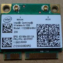Беспроводной-N1030 11230 bnhmw 300M+ BT3.0 Половина Mini PCI-e Беспроводной карты SPS: 631954-001 аккумулятор большой емкости для hp G6-1000 G62 G6-1100 DV6-6190US DV4-3000