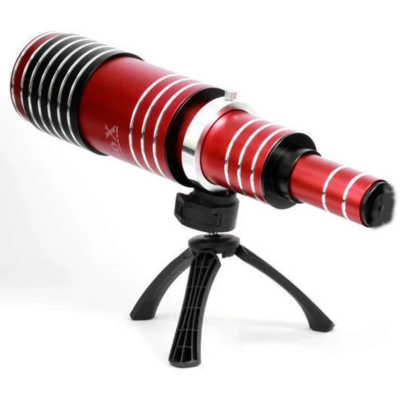 

Universal Aluminum Super 80X Optical Zoom Telescope Telephoto Lens Lenses for Samsung Galaxy Note 8 7 5 4 3 2 Edge A5 A7 A8 A9