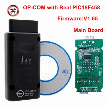 

Latest Version OP COM V1.65 with PIC18F458 Chip Diagnostic Tool OpCom Can Bus Diagnostic Tool for opel OBD2 OBDII Scanner Tool