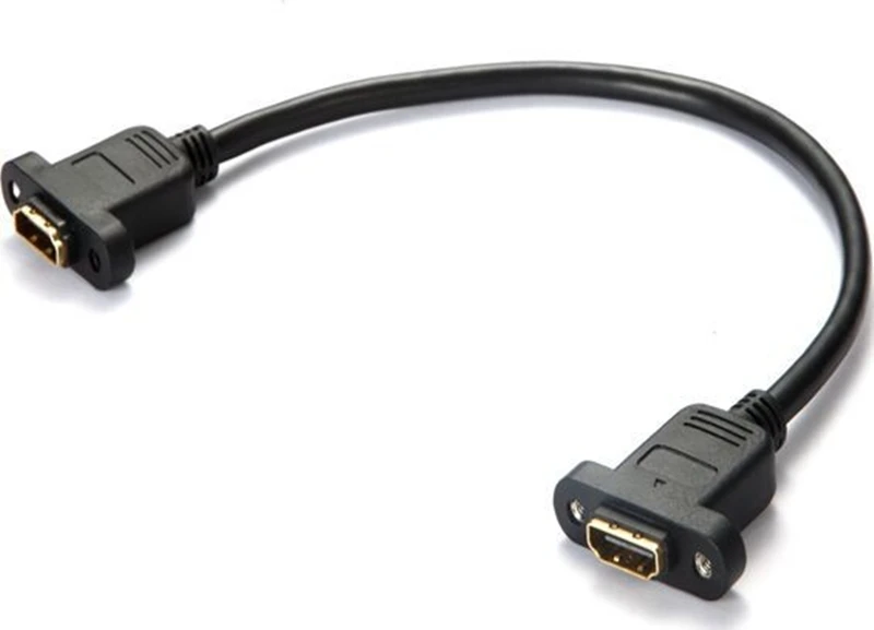 5 шт./lote Caso anfitriao padrao HDMI Женский Панель крепление Кабо Курто