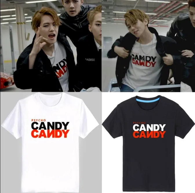 EXODUS exo футболка детская популярная с надписью Call me в стиле поп звезды Корейская