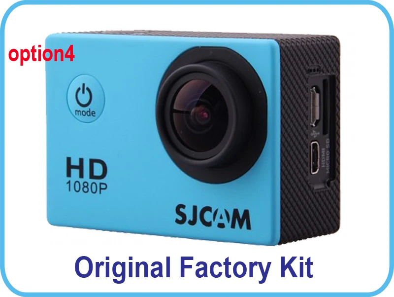 SJCAM SJ4000 Full HD 1080P Дайвинг 30 м Водонепроницаемая Экшн-камера Спорт DVR разъем Набор