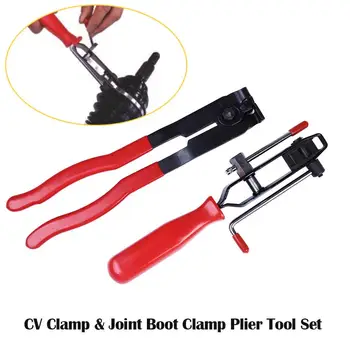 

CV Clamp & Joint Boot Clamp Plier Tool Set Ear Type Boot Clamp Pliers 4 Vehicles Car Repair Professional Parts #701