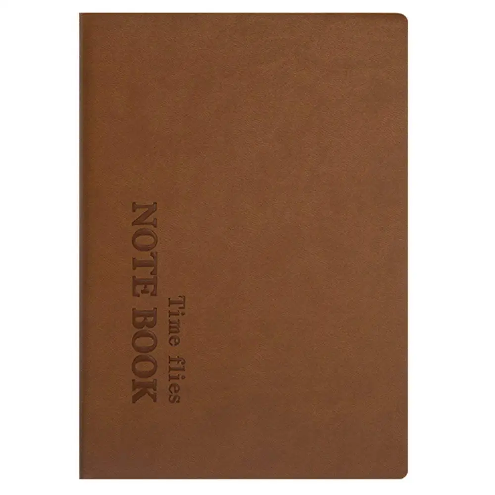 

Leather Graph Paper Notebook, 8 x 6 Inch/132 Sheets (Brown)