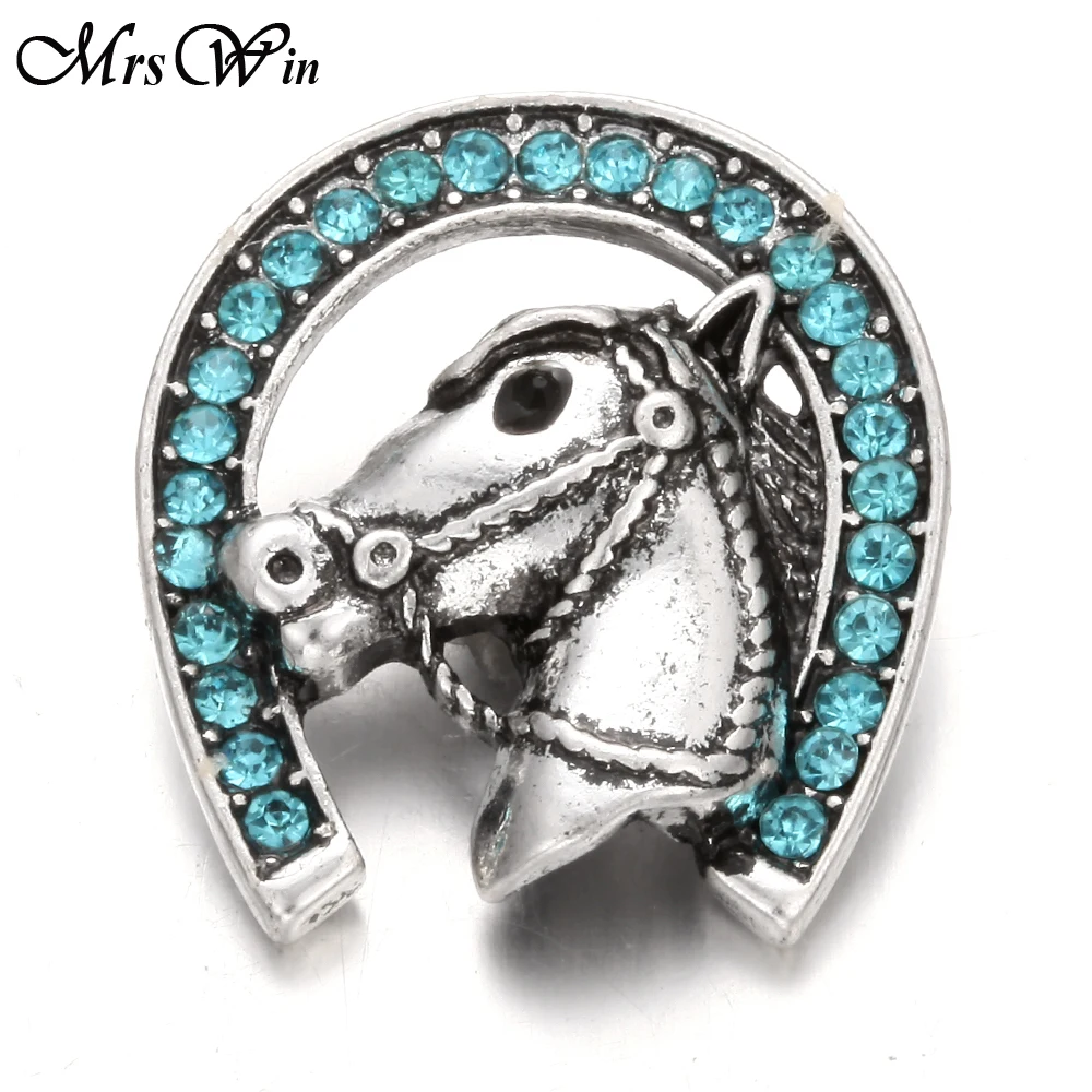 5pcs/lot New Gold Snap Button Jewelry Big Rhinestone Horse Metal Snap Button for 18MM Snap Bracelet Bangles Snaps Jewelry 5pcs/lot New Gold Snap Button Jewelry Big Rhinestone Horse Metal Snap Button for 18MM Snap Bracelet Bangles Snaps Jewelry