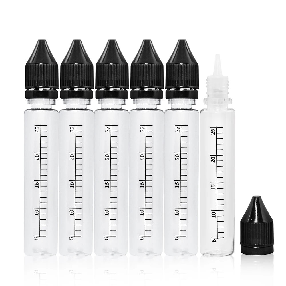 6Pcs Original Veeape e-liquid Bottles 30ml PET 6 In 1 E juice Vape Bottles With Scale For Electronic Cigarette RDA RTA Atomizer (6)