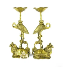 Медь черепаха украшения мусс свеча стол украшения Большой