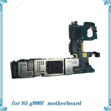 Разблокирована для samsung galaxy s5 g900v g900t g900p g900a gматеринская плата используется Функция замены материнская плата с чипами логическая плата