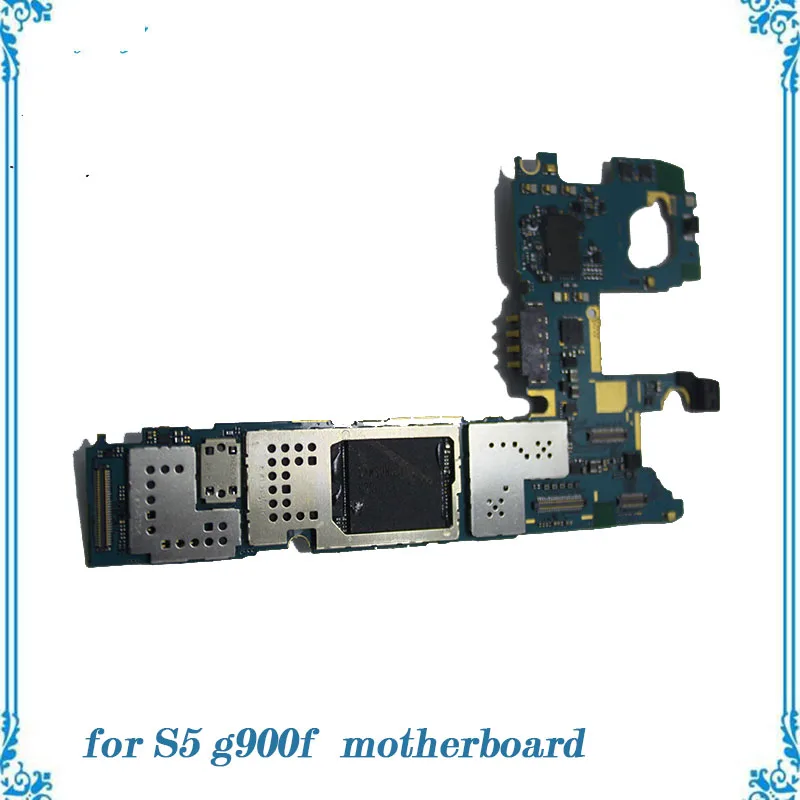 

Work welled Unlocked for Samsung galaxy s5 g900m motherboard used replacement function mainboard with chips Logic Board