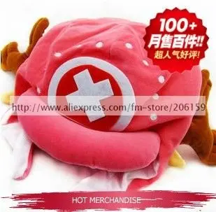 

Anime One Piece Tony Chopper Two Yeas Later Version Reindeer Plush Cap Hat Toy