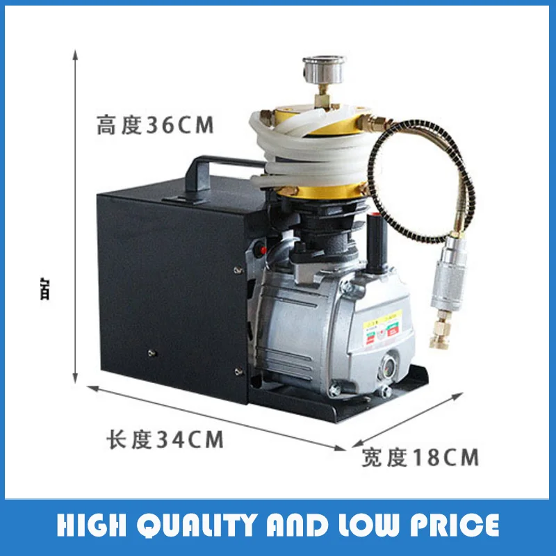 1.8KW New Air Compressor For Pneumatic Airgun Scuba Rifle PCP Inflator | Обустройство дома