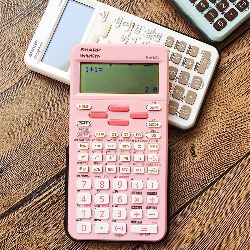 Scientific Calculator Function of CPA Examination Special for SHARP EL-W82TL Candy Calculator Office Calculadora Cientifica