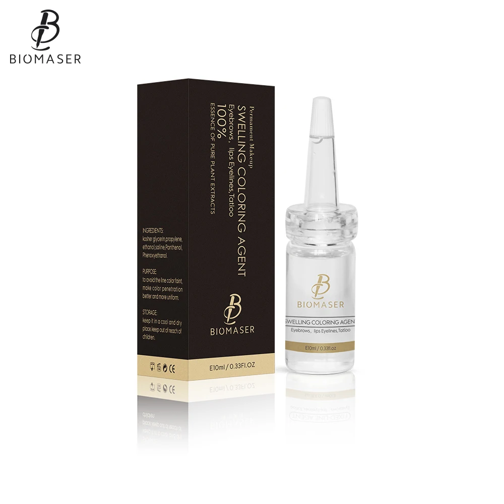

Biomaser Professional Tattoo Aftercare Swelling Coloring Agent Permanent Makeup Eyebrow Lips Repair Coloring Agent Tattoo Supply
