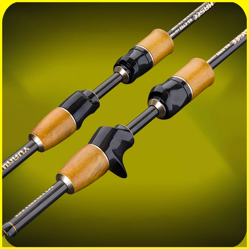 

Yuanwei Casting Spinning Fishing Rod Fast Action 1.8M 2.1M M/ML/MH Power Aluminum guide Carbon Fiber Fishing Rod A059