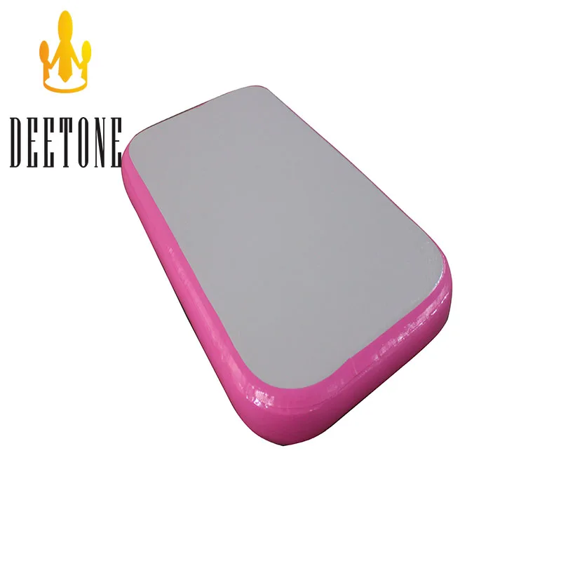 

Free Shipping Small 1*0.6*0.1M Kids Inflatable Air Block Gymnastics Mats Home Training Air Board With Air Pump