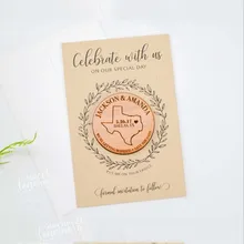 Натуральные деревянные украшения на заказ, сохранить дату магниты, Карта страны для домашнего декора свадьбы/дня рождения украшения