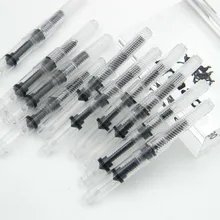 10 шт. перьевая ручка чернильный конвертер картриджи-насосы ручка заправка