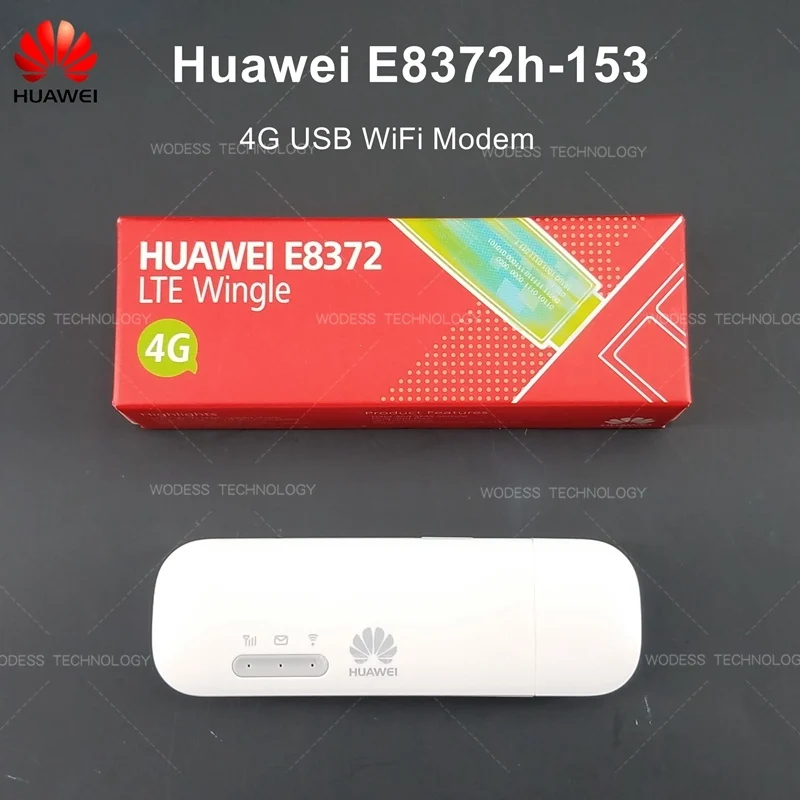 Разблокированный Huawei 4G LTE USB WIFI модем Wingle автомобильный WiFi стилер Huawei E8372 - Цвет: E8372h-153 huawei