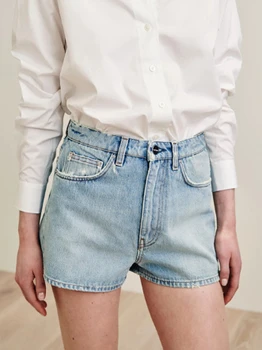 

Blue Short Jeans Women 2019 Summer New Casual Vintage Denim Shorts Hot Shorts