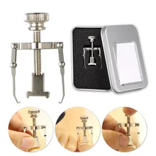 Инструменты для коррекции вросших пальцев ног из нержавеющей стали для ног ортопедический акриловый Уход за ногтями пилки для педикюра инструмент для ухода за ногтями