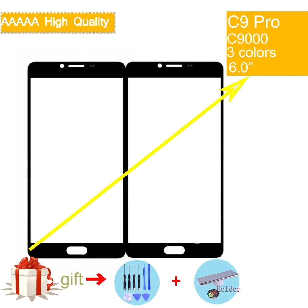 Сенсорный экран для Samsung Galaxy C9 Pro C9000 C9Pro сенсорный передняя панель стеклянная