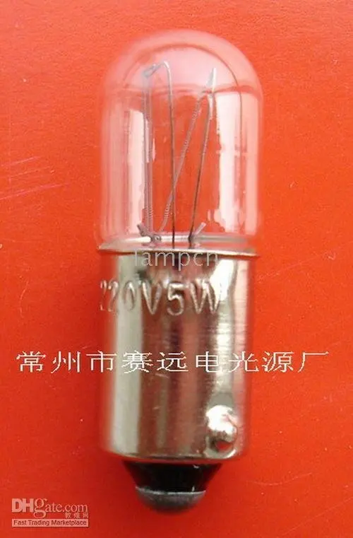 Хорошо! Миниатюрная лампа ba9s t10x28 220v 5w a049|lamp ba9s|lamp lamplamp |