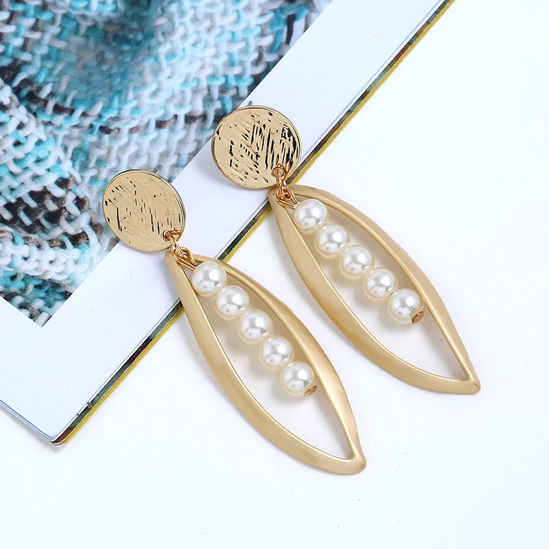 baroque pearl Drop earrings (3)