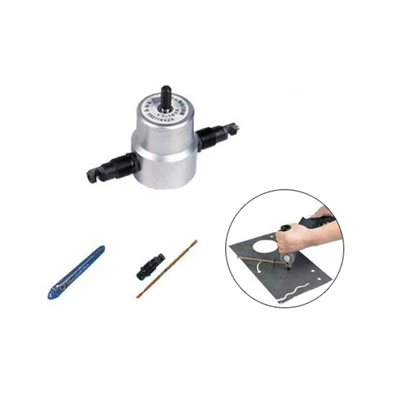 3Pcs/set Iron Straight Round Cutting Kit For Ultimate Multipurpose Nibbler Saw Tool