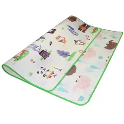 Детский игровой коврик 0,5*180 200 см ползающий коврик двойной мультфильм поверхность Детский ковер развивающий коврик для детей игровой