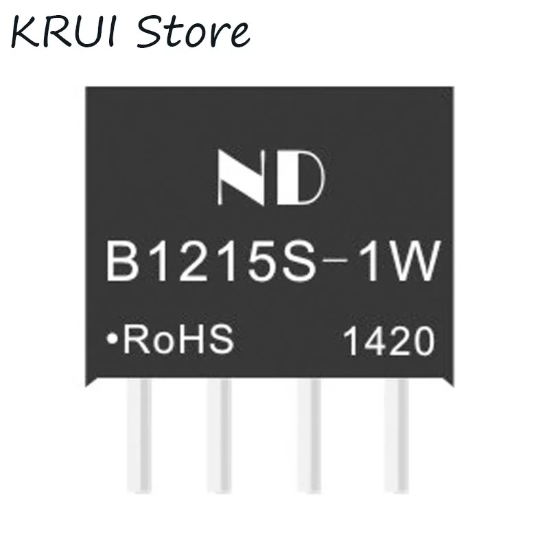 

B1215S-1W 10pcs 2015 new step up power module supply 12V to 15V isolated boost dc dc converter