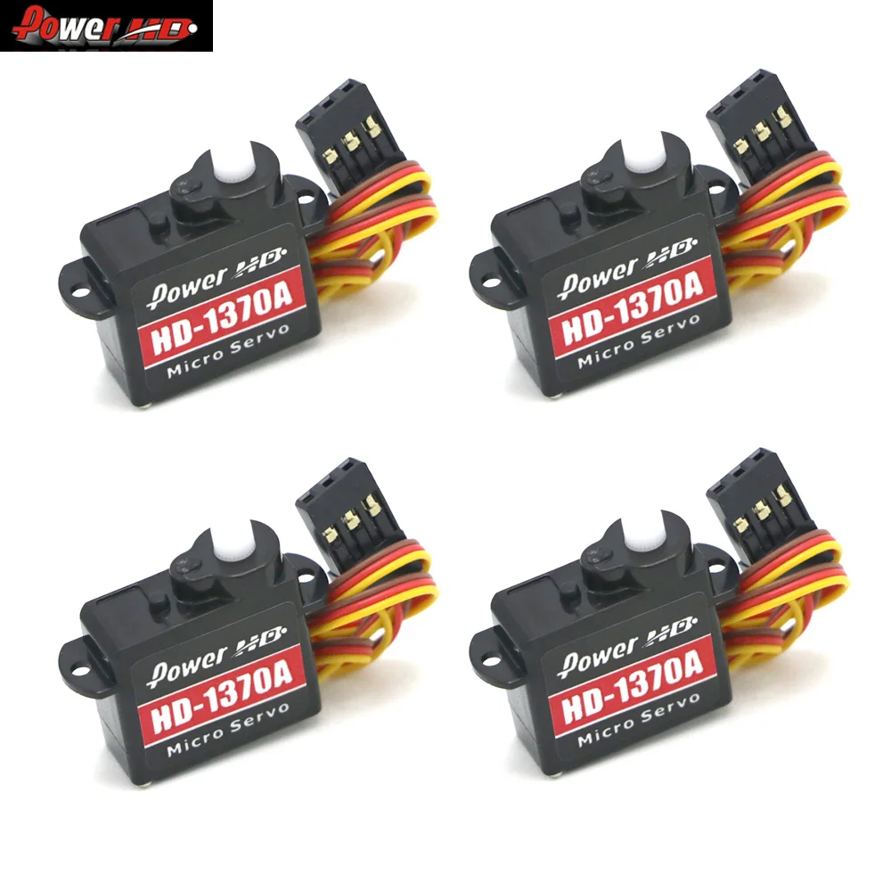 4 шт./лот Мощность HD 1370A Micro Mini Servo 3 7G сервопривод для RC Drone F3P EP200 +|mini servo|power hdservo 3.7g |