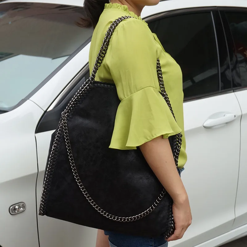 Bolso de Mujer de NIGEDU bolso de cuero PU cadena de moda bolsos de hombro de Mujer Bolsa De Mujer Bolso de Mujer de NIGEDU bolso de cuero PU cadena de moda bolsos de hombro de Mujer Bolsa De Mujer