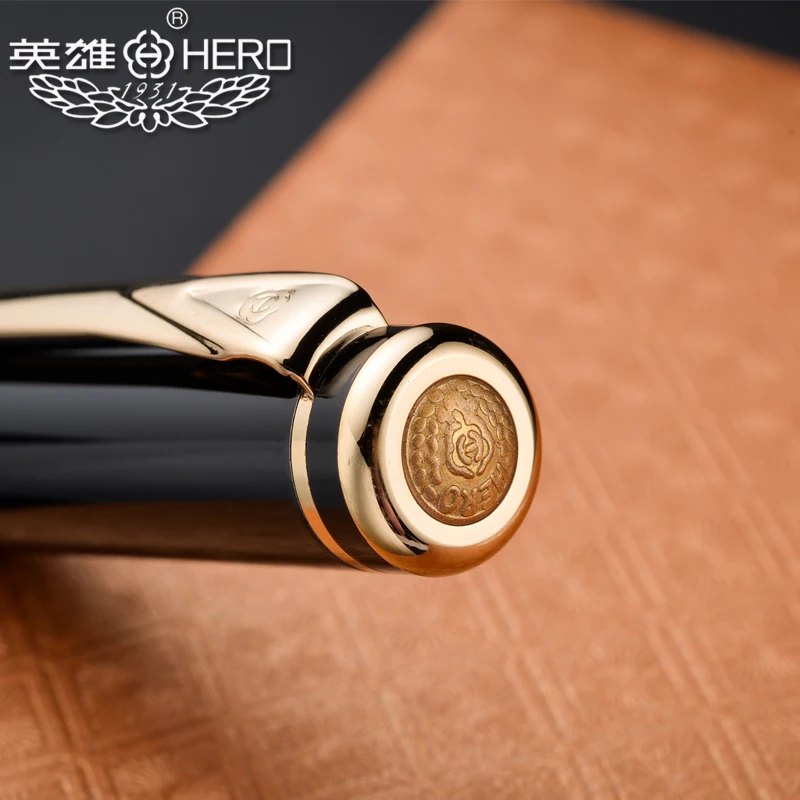 Перьевая ручка Hero 1078 Оригинальная Черная карандаш с орелом подарок для мужчин и