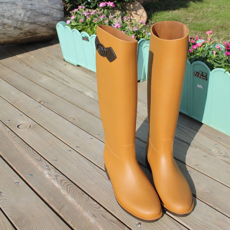 womens rubber riding boots